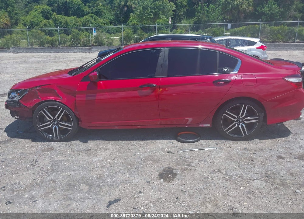 2017 HONDA ACCORD SPORT SE VIN: 1HGCR2F18HA063417