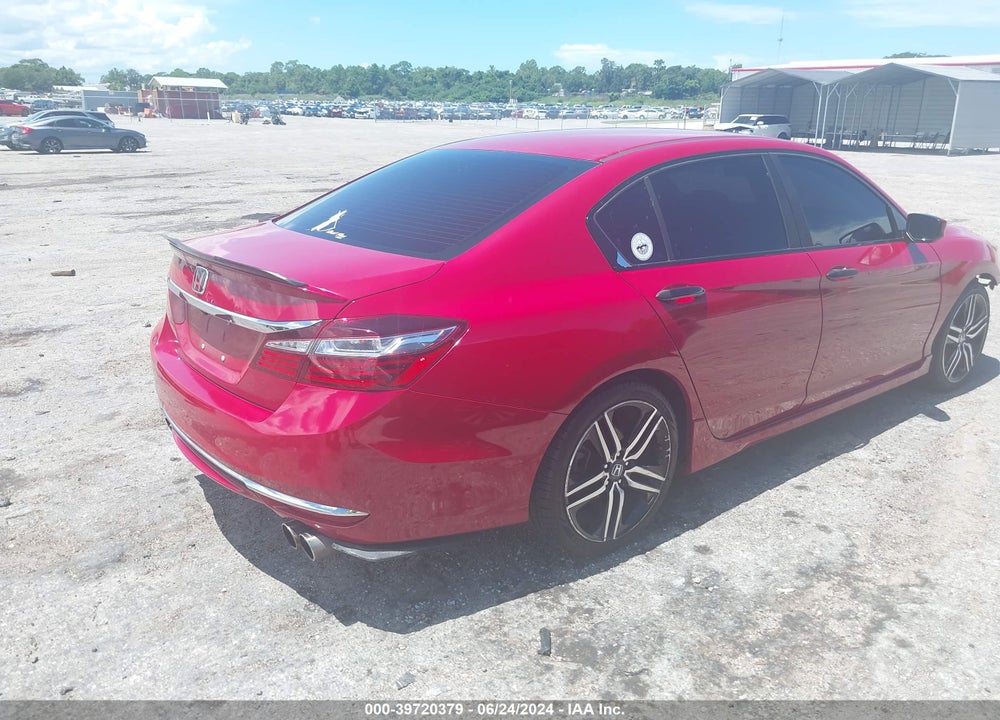 2017 HONDA ACCORD SPORT SE VIN: 1HGCR2F18HA063417