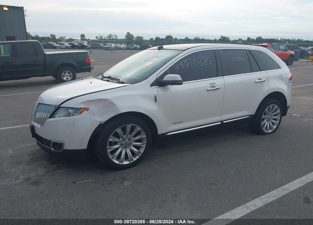 2012 LINCOLN MKX VIN: 2LMDJ8JK4CBL02066