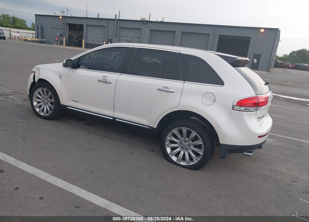 2012 LINCOLN MKX VIN: 2LMDJ8JK4CBL02066
