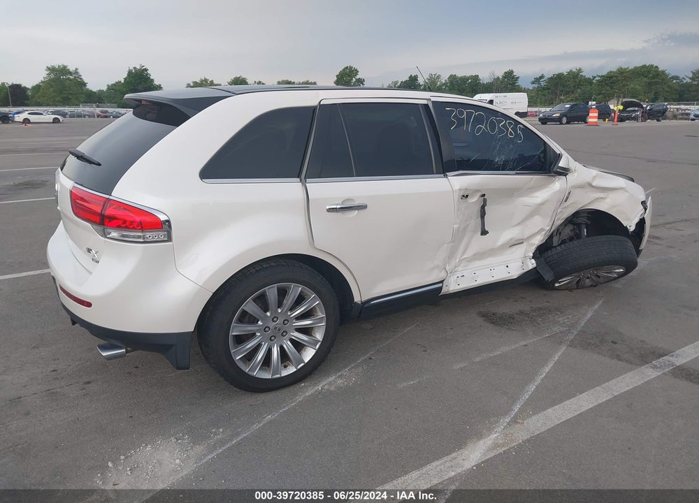 2012 LINCOLN MKX VIN: 2LMDJ8JK4CBL02066