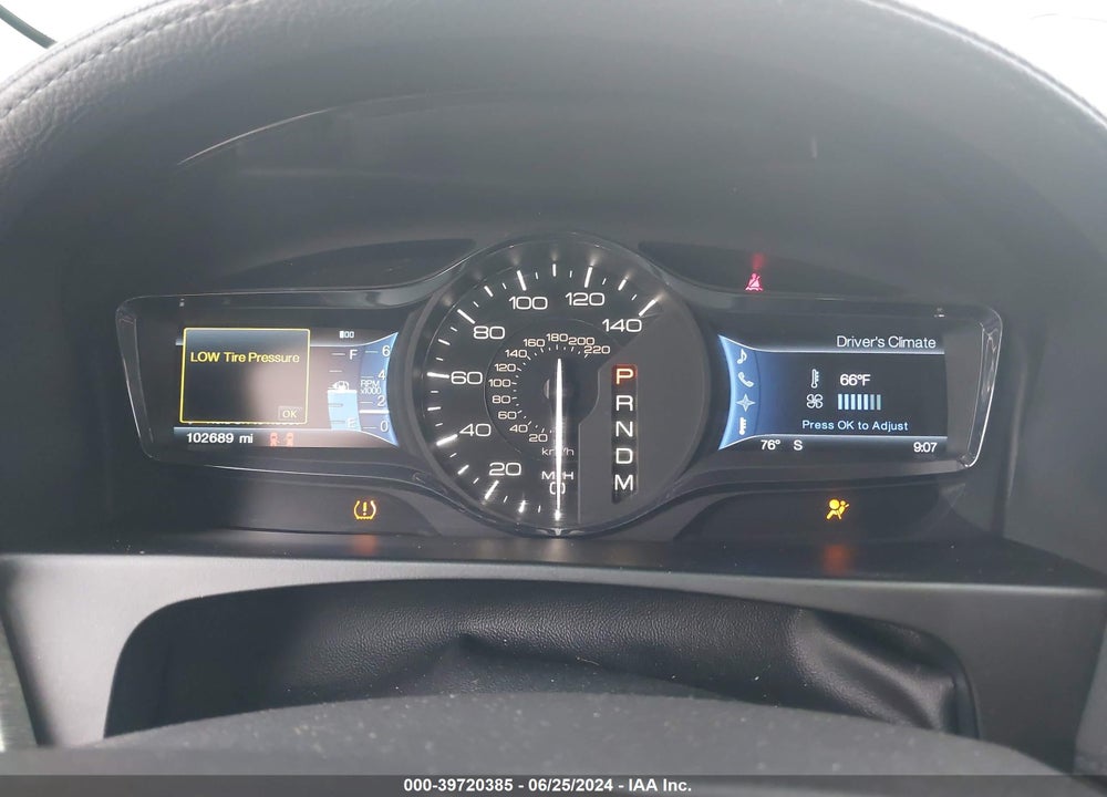 2012 LINCOLN MKX VIN: 2LMDJ8JK4CBL02066