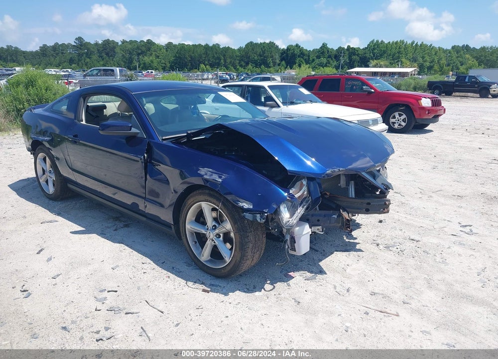 2011 FORD MUSTANG V6 PREMIUM VIN: 1ZVBP8AM1B5105783