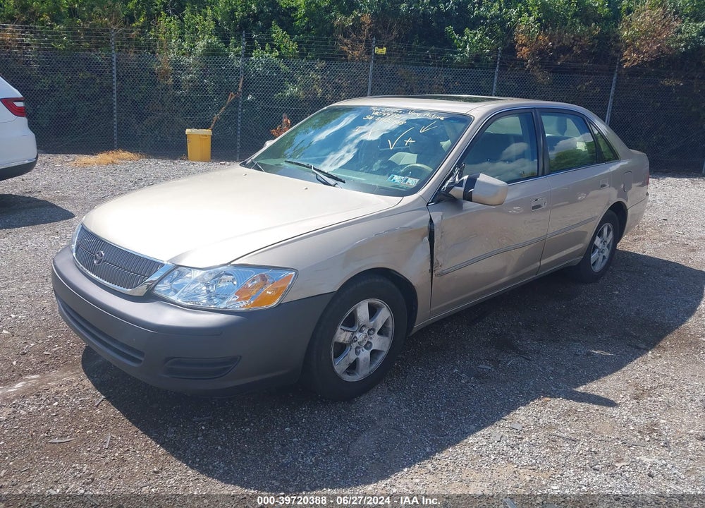 2000 TOYOTA AVALON XL VIN: 4T1BF28B5YU049395