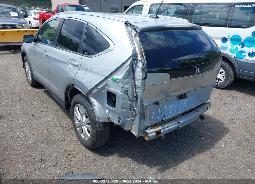 2012 HONDA CR-V EX-L VIN: JHLRM4H78CC009717