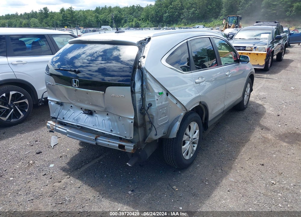 2012 HONDA CR-V EX-L VIN: JHLRM4H78CC009717