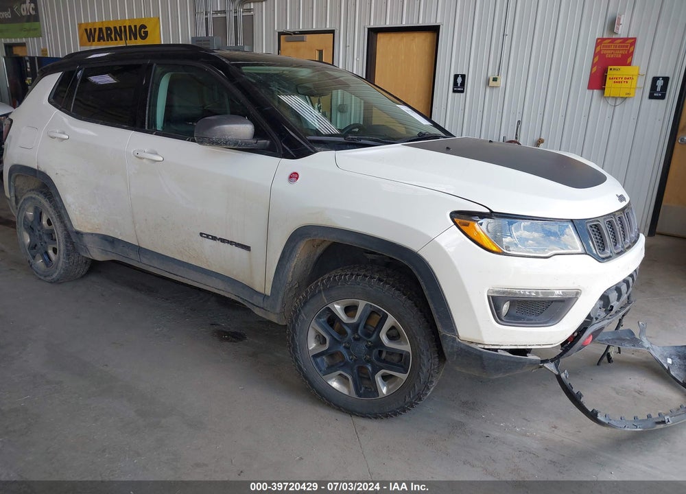 2018 JEEP COMPASS TRAILHAWK VIN: 3C4NJDDB9JT249939