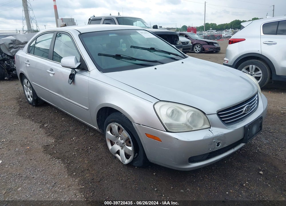 2008 KIA OPTIMA LX VIN: KNAGE123X85210887