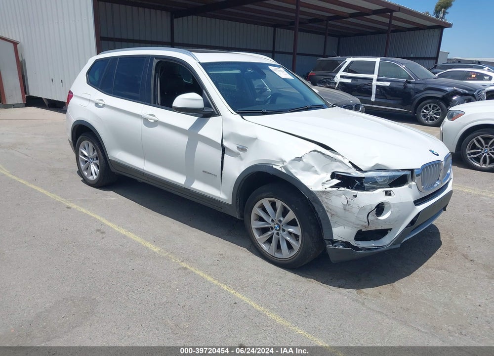 2017 BMW X3 SDRIVE28I VIN: 5UXWZ7C35H0V89880