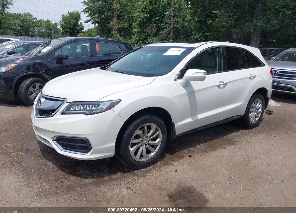 2016 ACURA RDX TECHNOLOGY   WATCH PLUS PACKAGES/TECHNOLOGY PACKAGE VIN: 5J8TB4H5XGL012424
