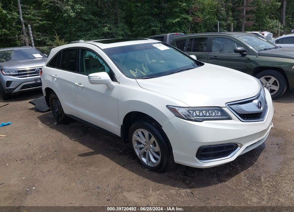 2016 ACURA RDX TECHNOLOGY   WATCH PLUS PACKAGES/TECHNOLOGY PACKAGE VIN: 5J8TB4H5XGL012424