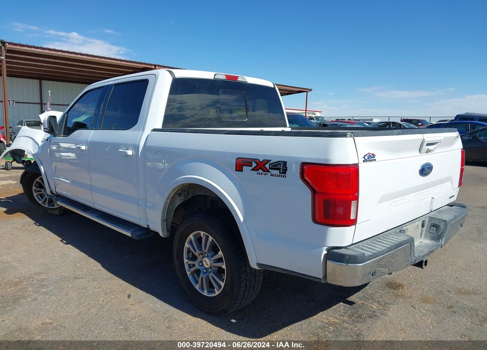 2020 FORD F-150 LARIAT VIN: 1FTEW1E43LKD96245