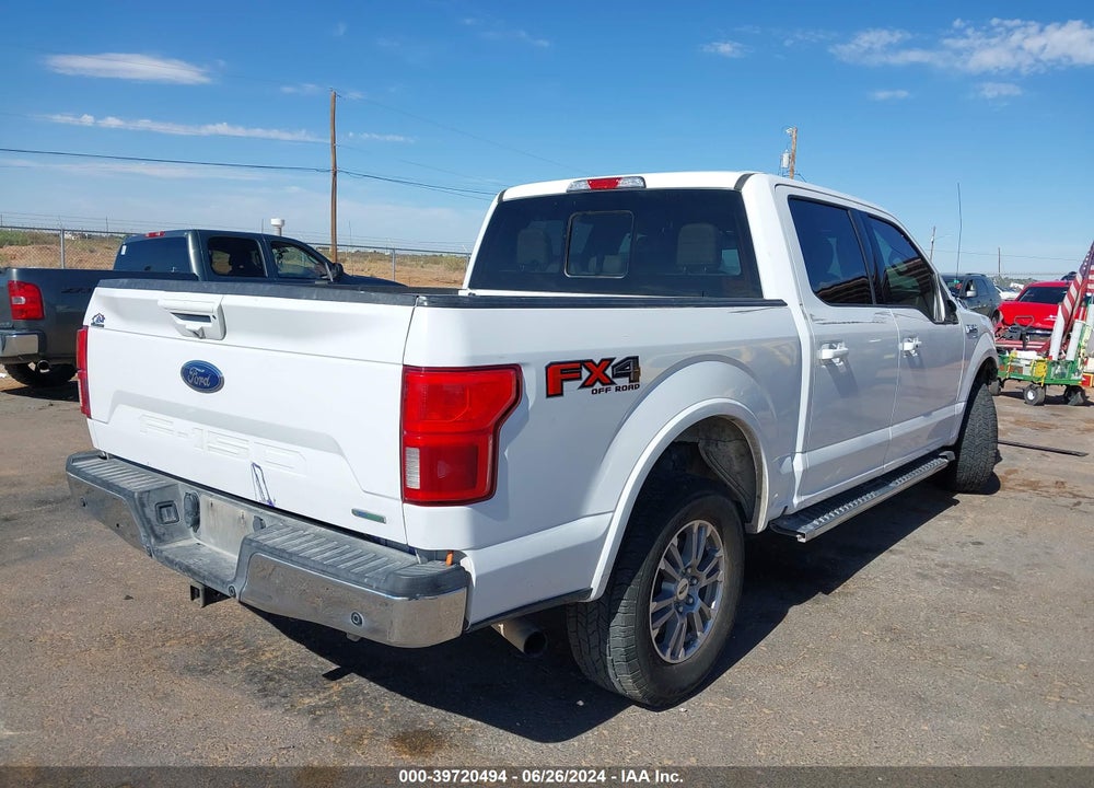 2020 FORD F-150 LARIAT VIN: 1FTEW1E43LKD96245