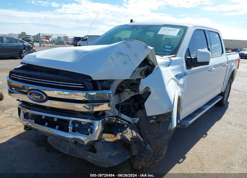 2020 FORD F-150 LARIAT VIN: 1FTEW1E43LKD96245