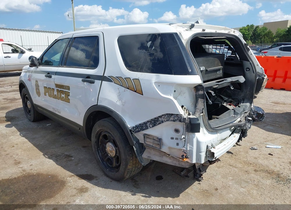 2017 FORD UTILITY POLICE INTERCEPTOR VIN: 1FM5K8AR8HGE26013