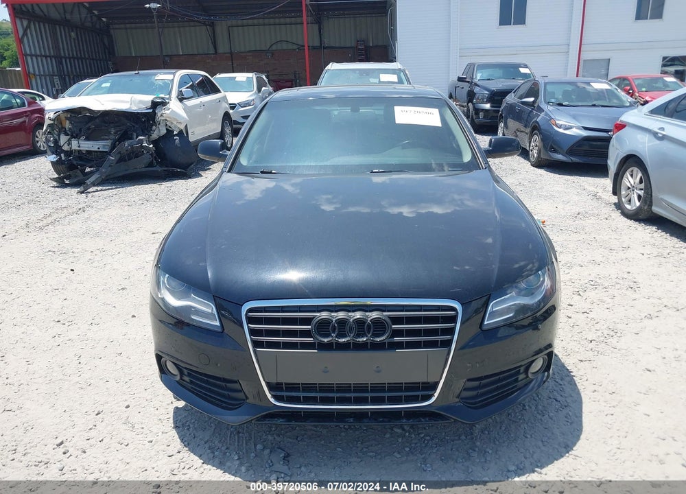 2011 AUDI A4 2.0T PREMIUM VIN: WAUFFAFL8BN005322