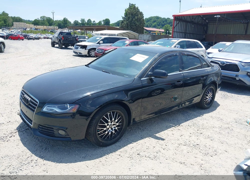 2011 AUDI A4 2.0T PREMIUM VIN: WAUFFAFL8BN005322