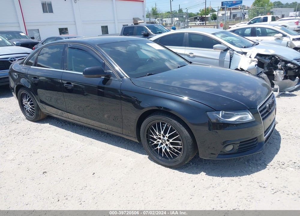 2011 AUDI A4 2.0T PREMIUM VIN: WAUFFAFL8BN005322