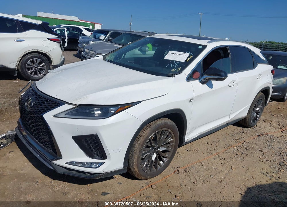 2022 LEXUS RX 350 F SPORT HANDLING VIN: 2T2YZMDA4NC362019