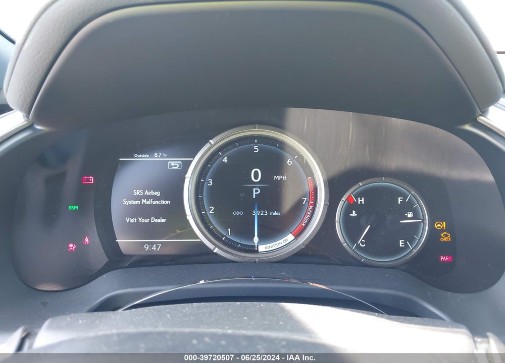 2022 LEXUS RX 350 F SPORT HANDLING VIN: 2T2YZMDA4NC362019