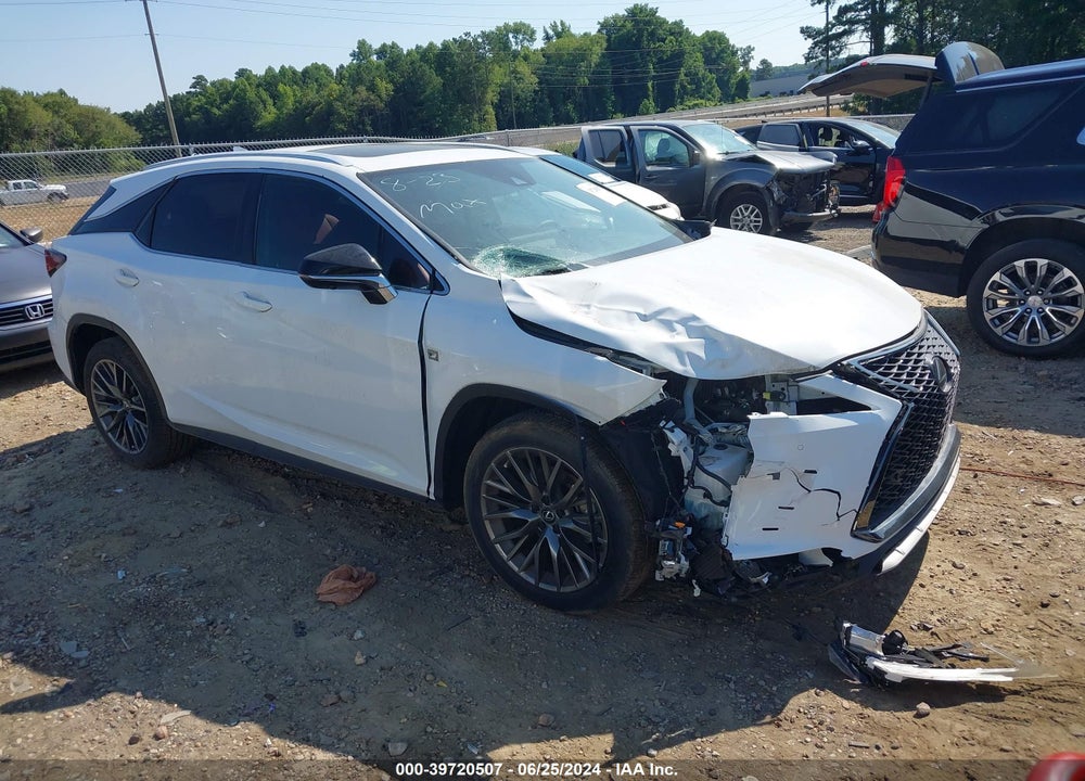 2022 LEXUS RX 350 F SPORT HANDLING VIN: 2T2YZMDA4NC362019