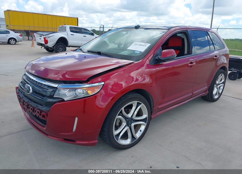 2013 FORD EDGE SPORT VIN: 2FMDK4AK3DBA78016