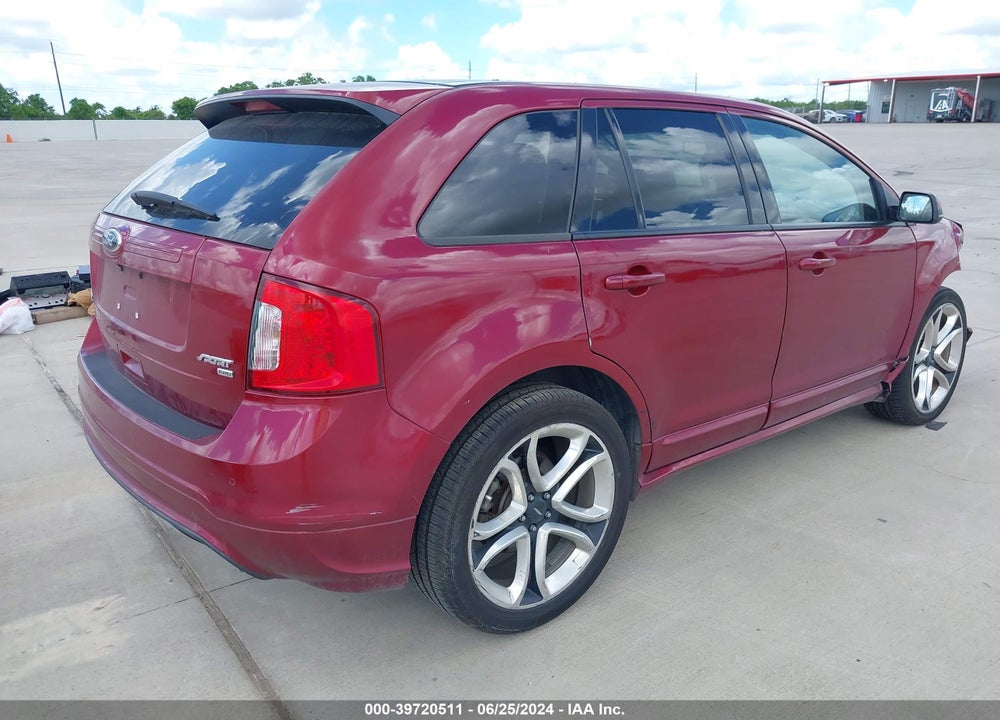 2013 FORD EDGE SPORT VIN: 2FMDK4AK3DBA78016