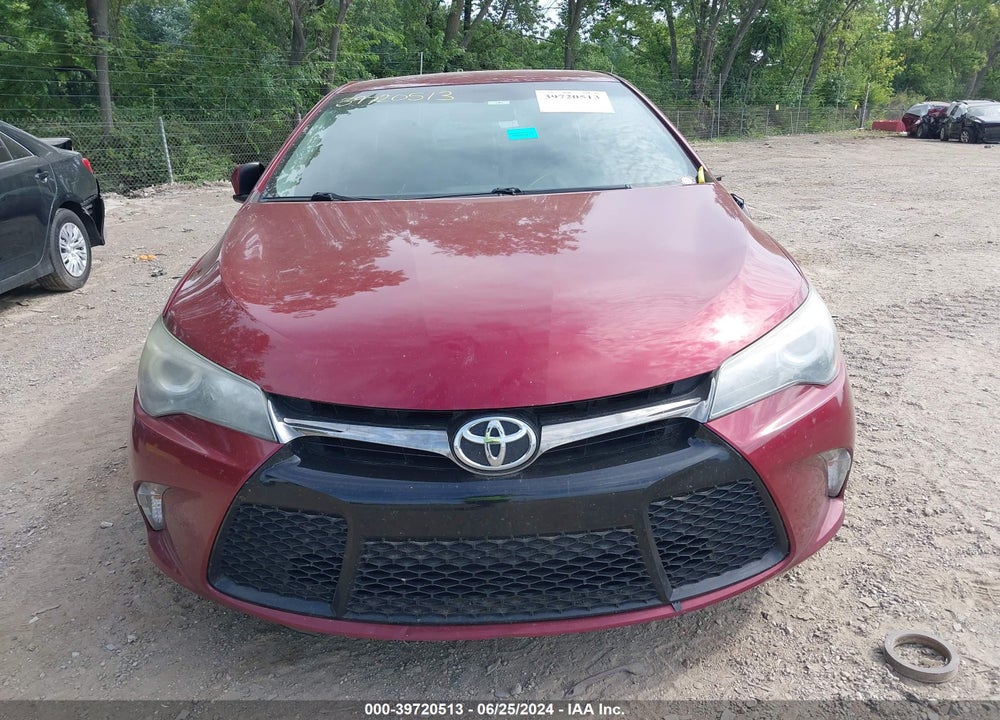 2016 TOYOTA CAMRY SE VIN: 4T1BF1FK5GU580320
