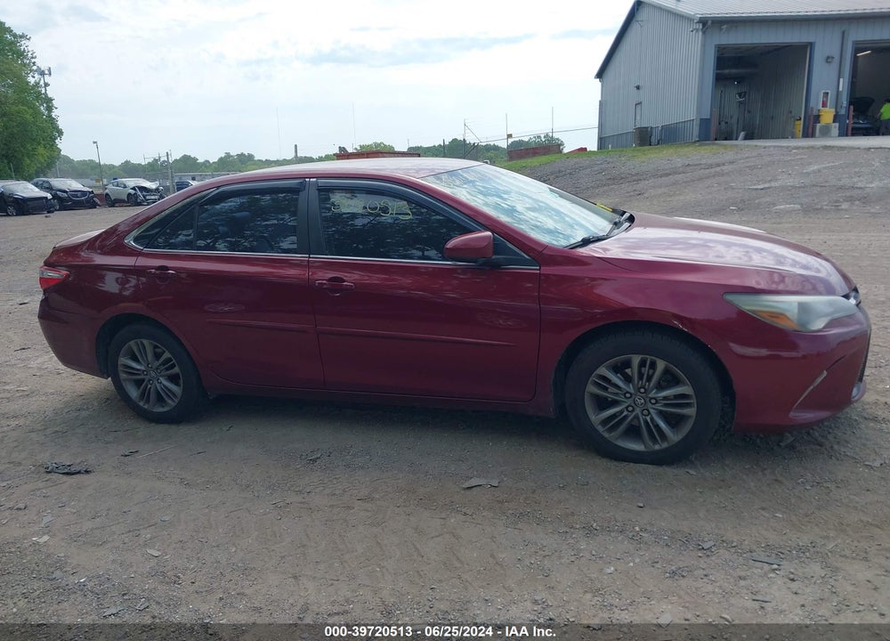 2016 TOYOTA CAMRY SE VIN: 4T1BF1FK5GU580320