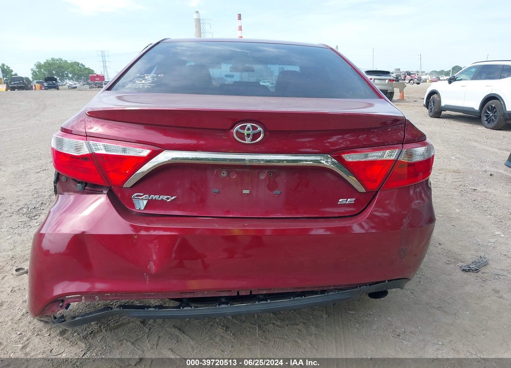 2016 TOYOTA CAMRY SE VIN: 4T1BF1FK5GU580320