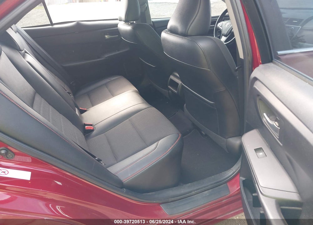 2016 TOYOTA CAMRY SE VIN: 4T1BF1FK5GU580320