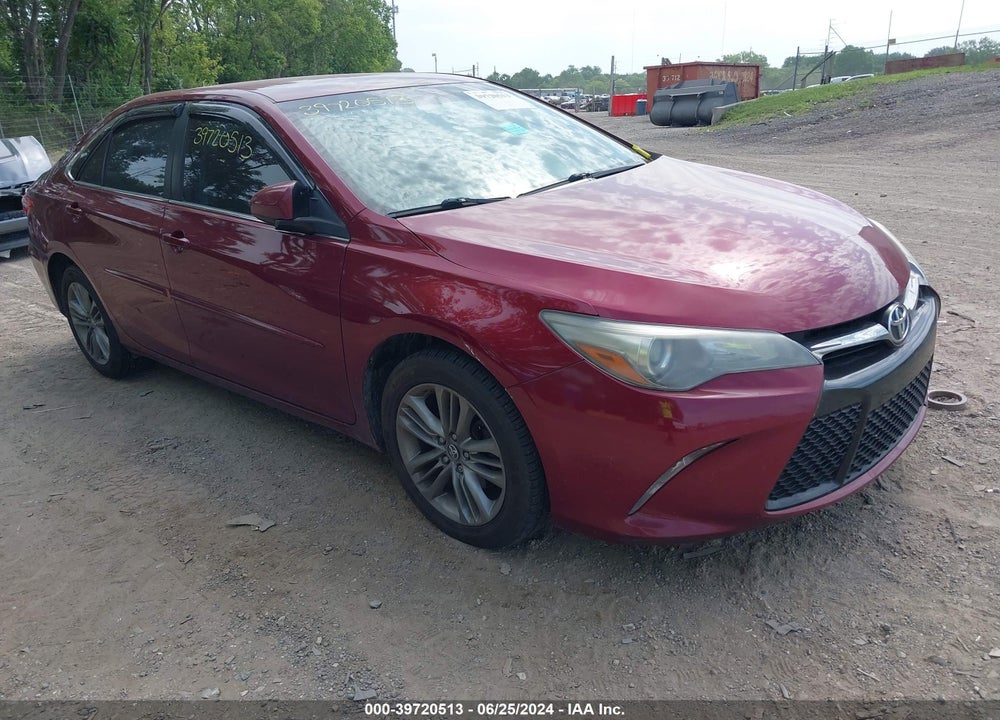 2016 TOYOTA CAMRY SE VIN: 4T1BF1FK5GU580320