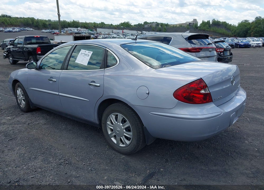 2006 BUICK LACROSSE CX VIN: 2G4WC582661270055