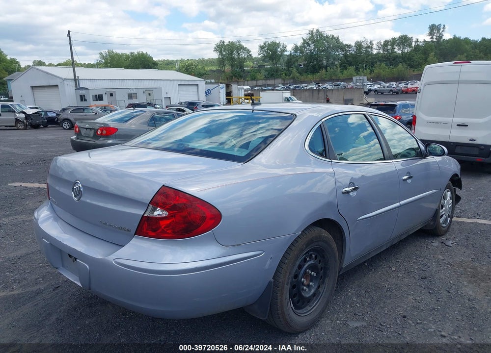 2006 BUICK LACROSSE CX VIN: 2G4WC582661270055