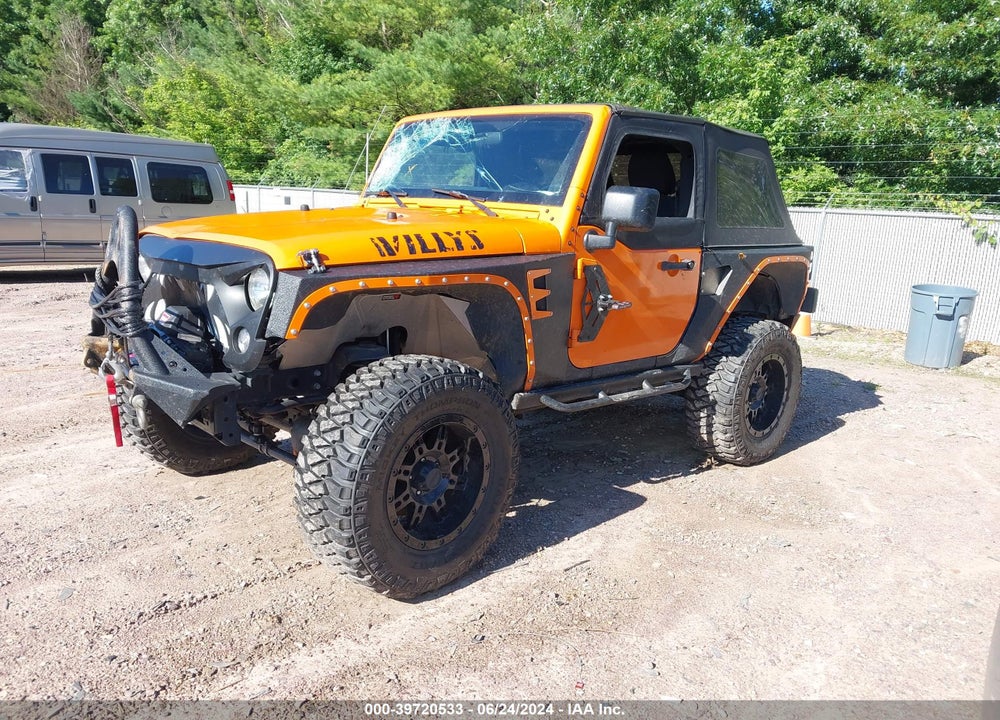 2015 JEEP WRANGLER WILLYS WHEELER VIN: 1C4AJWAGXFL524764