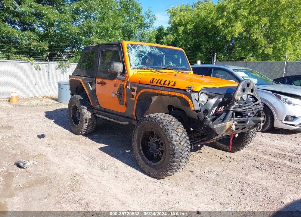 2015 JEEP WRANGLER WILLYS WHEELER VIN: 1C4AJWAGXFL524764