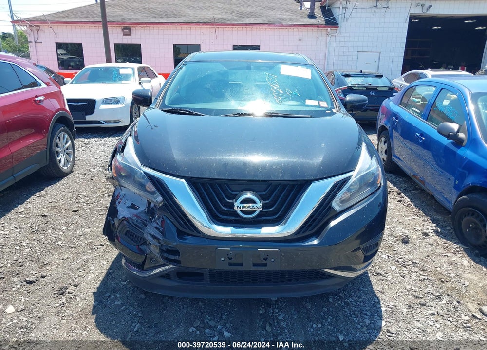2018 NISSAN MURANO S VIN: 5N1AZ2MH8JN165610