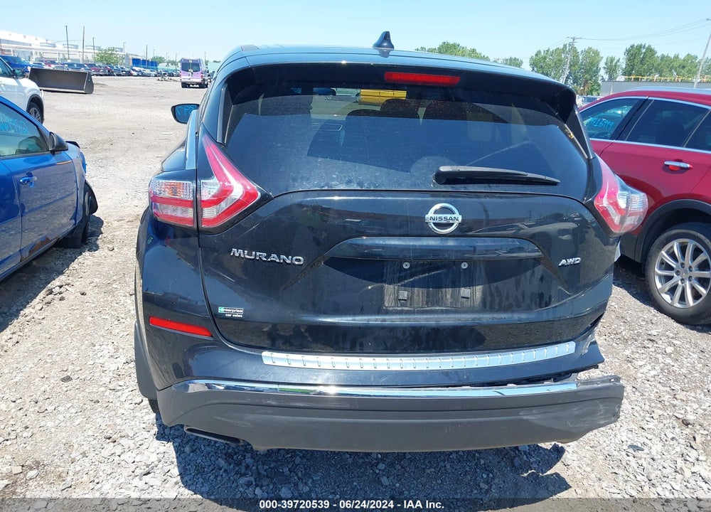 2018 NISSAN MURANO S VIN: 5N1AZ2MH8JN165610