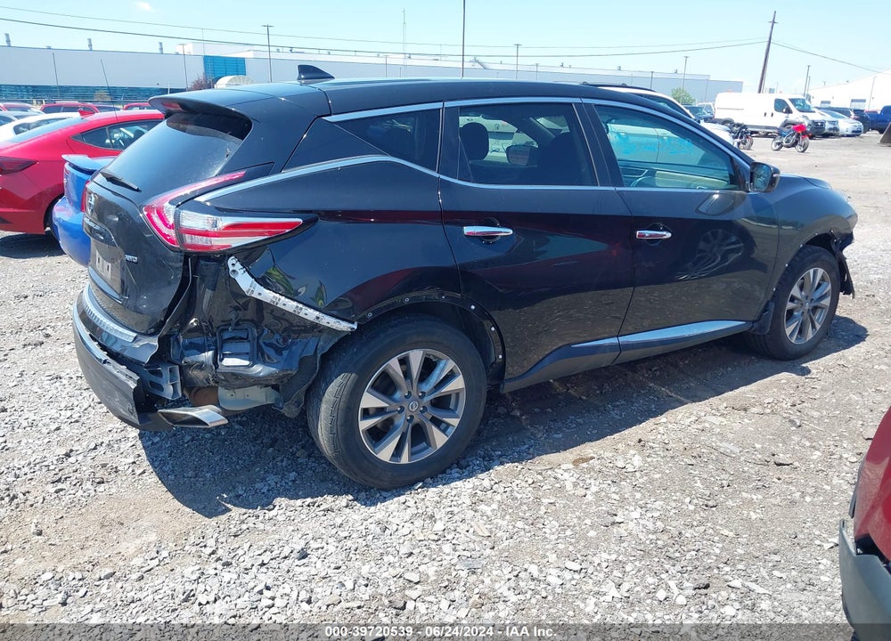 2018 NISSAN MURANO S VIN: 5N1AZ2MH8JN165610