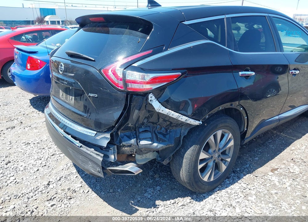 2018 NISSAN MURANO S VIN: 5N1AZ2MH8JN165610