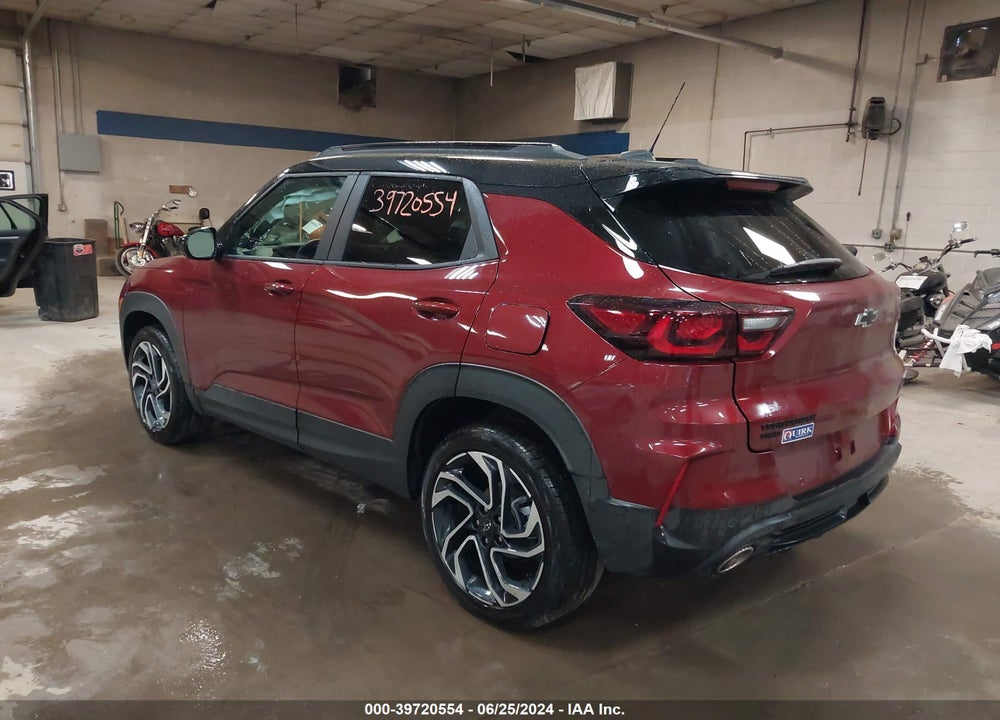 2024 CHEVROLET TRAILBLAZER AWD RS VIN: KL79MUSLXRB154269