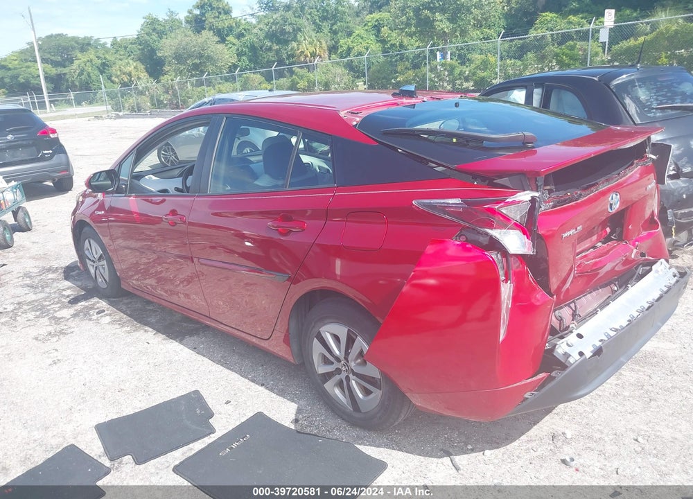 2016 TOYOTA PRIUS THREE VIN: JTDKARFU1G3516638