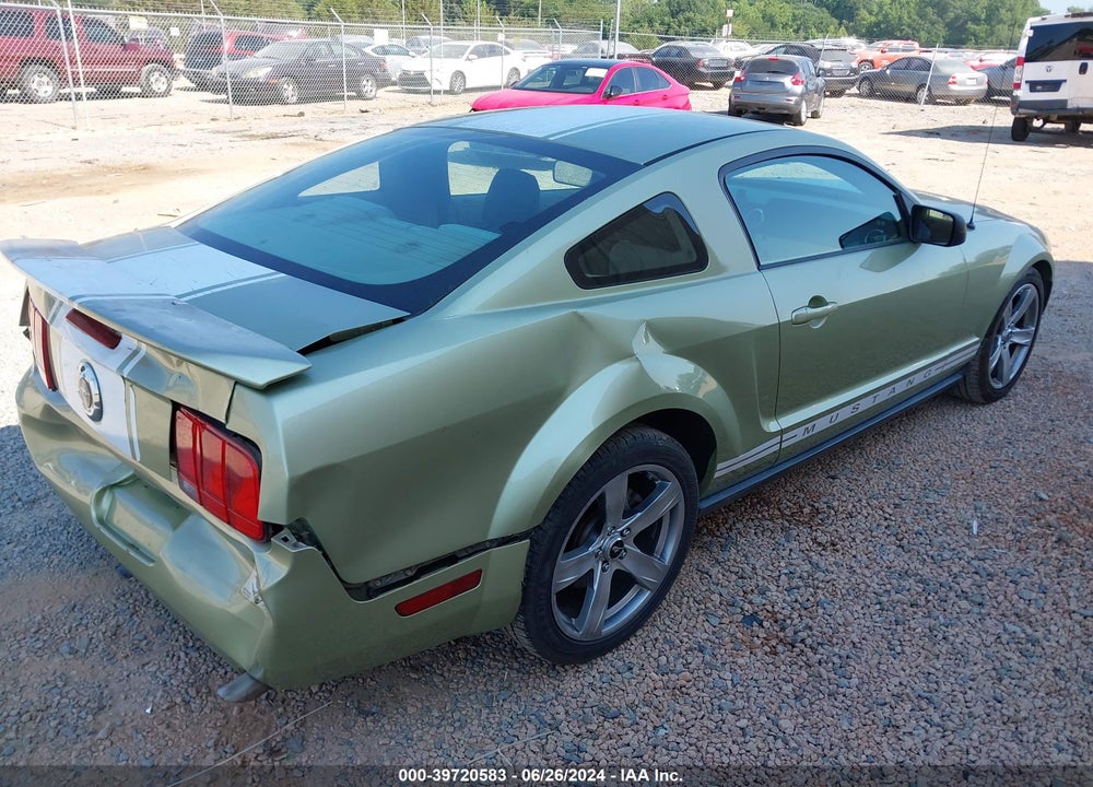 2006 FORD MUSTANG V6 VIN: 1ZVFT80N065154955