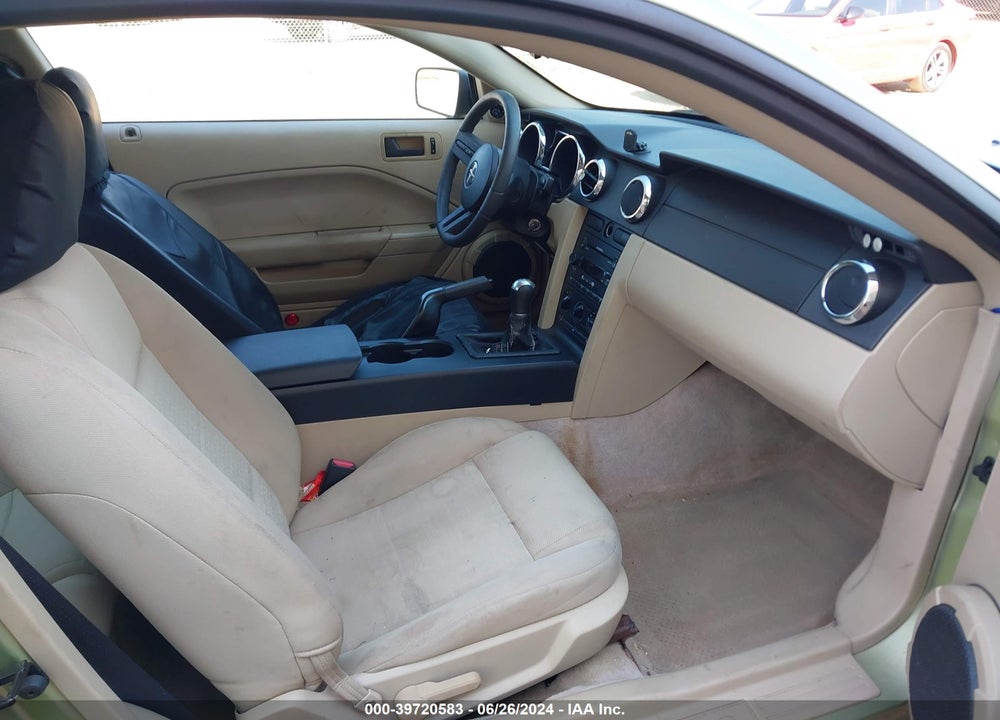 2006 FORD MUSTANG V6 VIN: 1ZVFT80N065154955