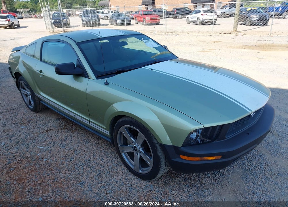2006 FORD MUSTANG V6 VIN: 1ZVFT80N065154955