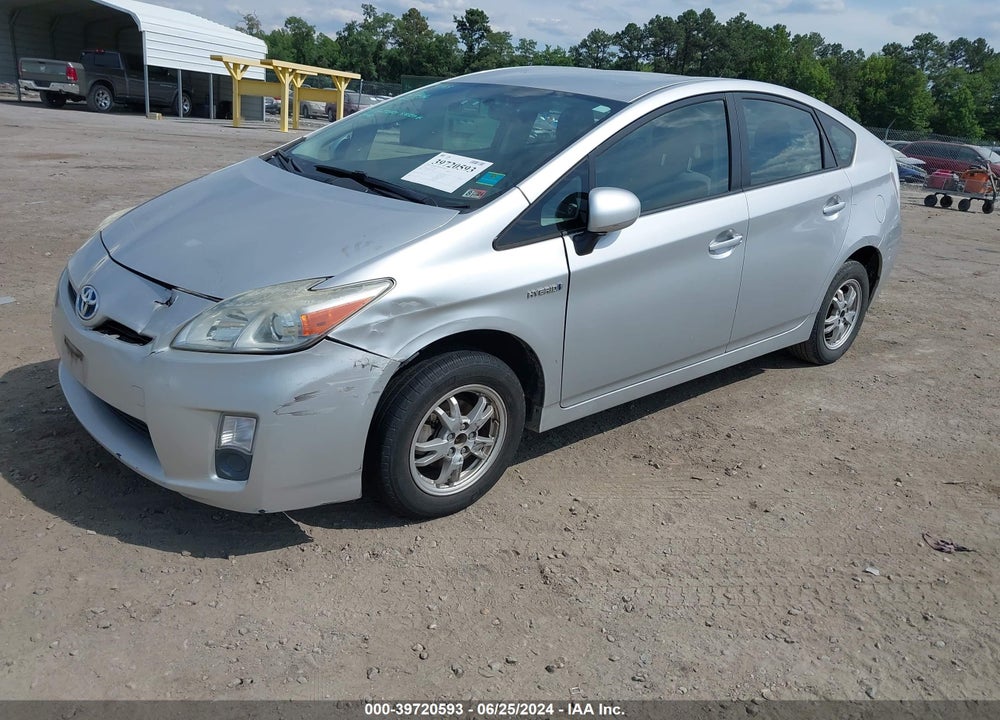 2011 TOYOTA PRIUS TWO VIN: JTDKN3DU7B0258057