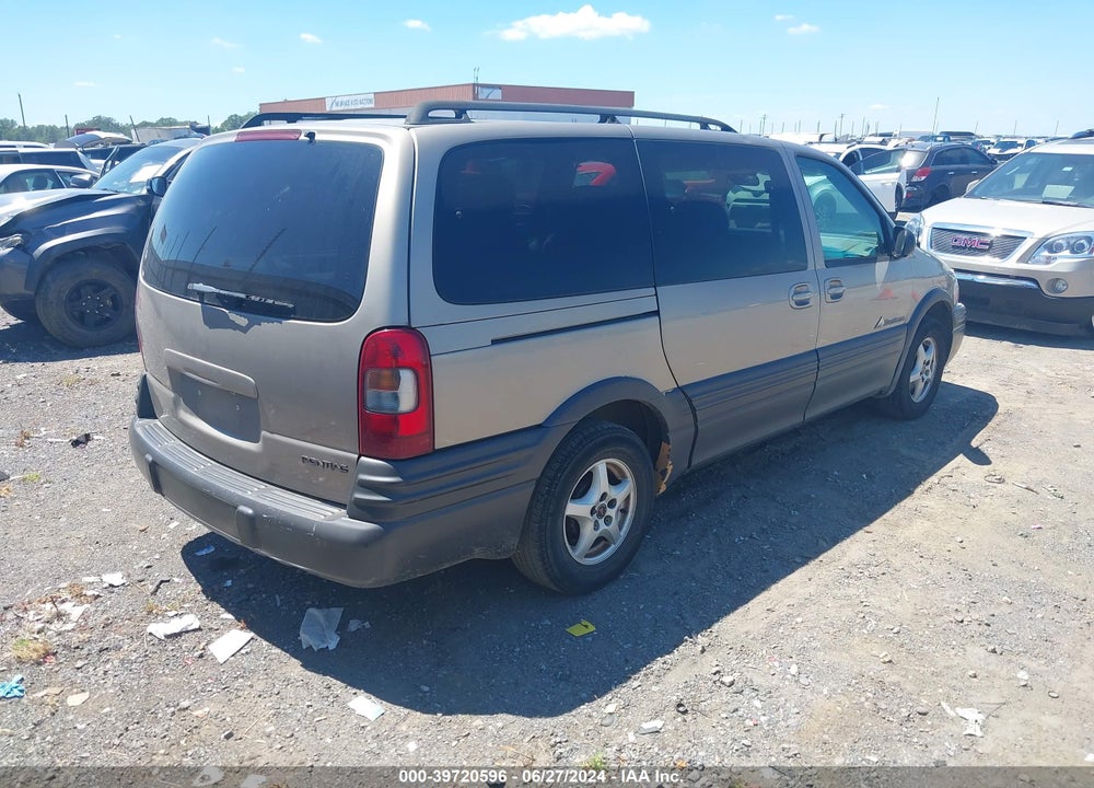 2004 PONTIAC MONTANA M16 W/1SA PKG. VIN: 1GMDX03E34D109308