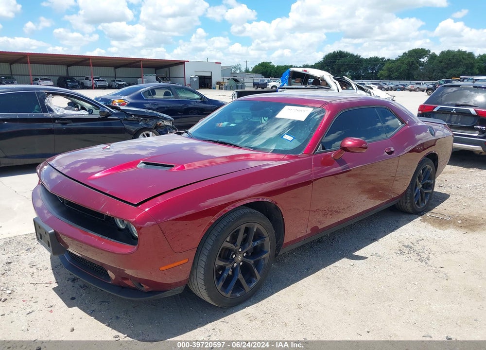2021 DODGE CHALLENGER SXT VIN: 2C3CDZAG7MH539187