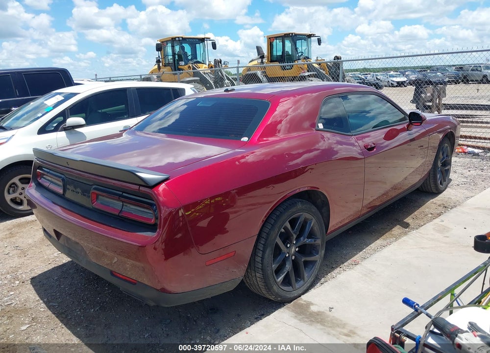2021 DODGE CHALLENGER SXT VIN: 2C3CDZAG7MH539187