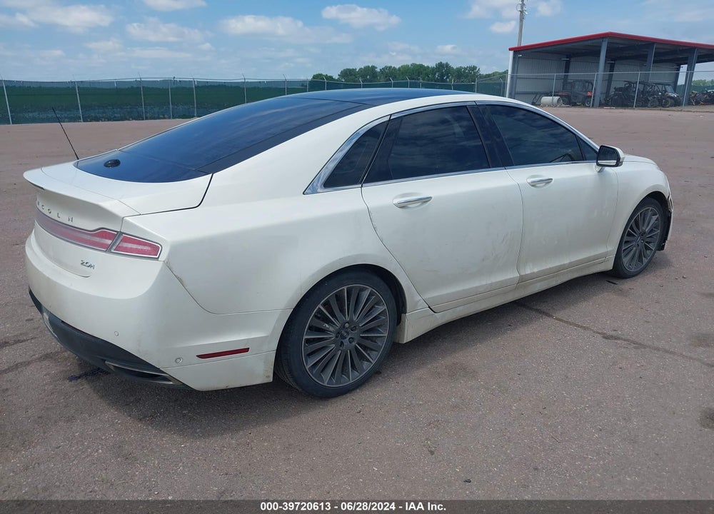 2013 LINCOLN MKZ HYBRID VIN: 3LN6L2LU3DR826631
